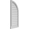 Ekena Millwork Quarter Round Top Right Surface Mount PVC Gable Vent w/ 2"W x 2"P Brickmould Sill Frame, 18"W x 42"H GVPQR18X4203SN - alternate 3